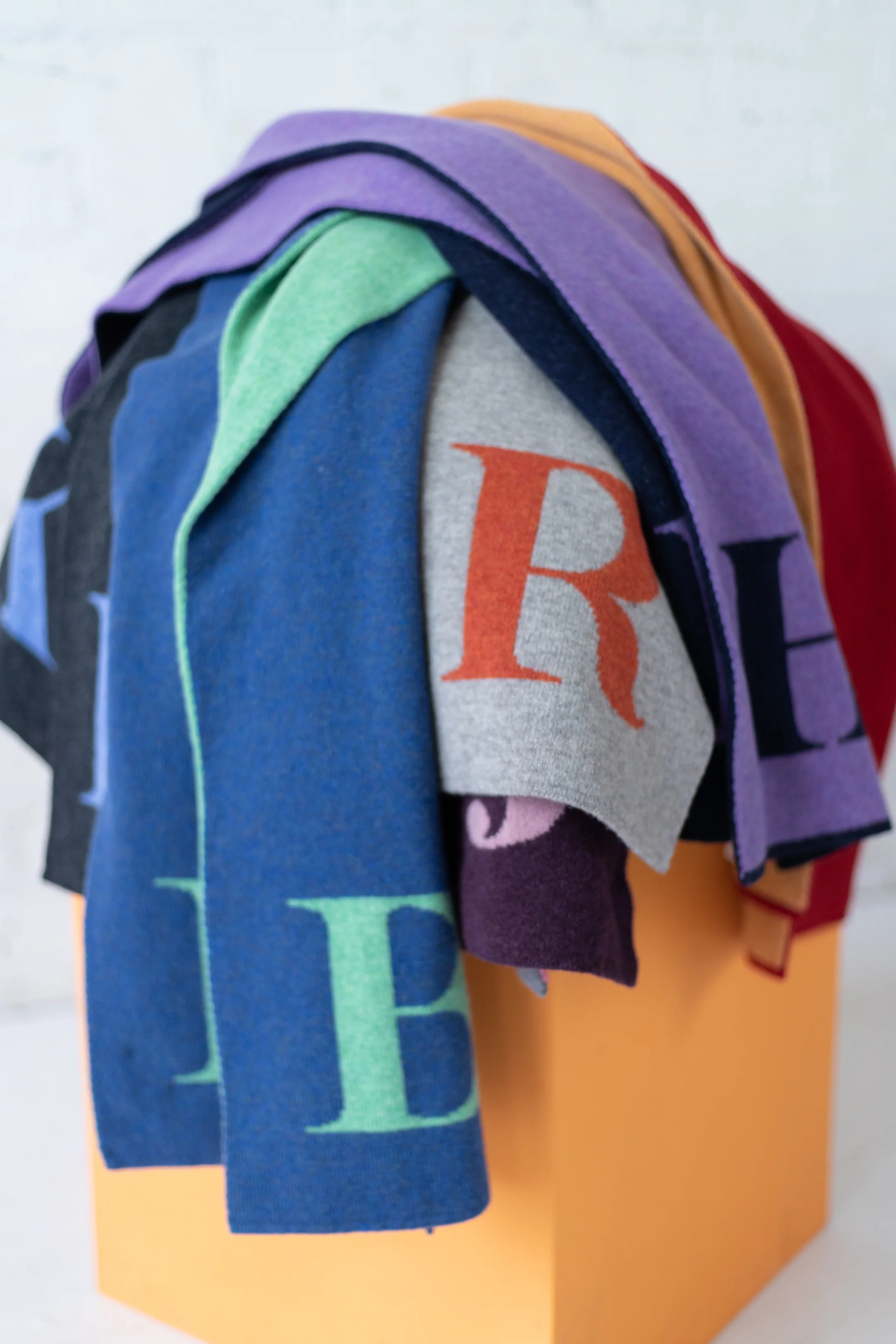 Alphabet Scarf | J - Image 3