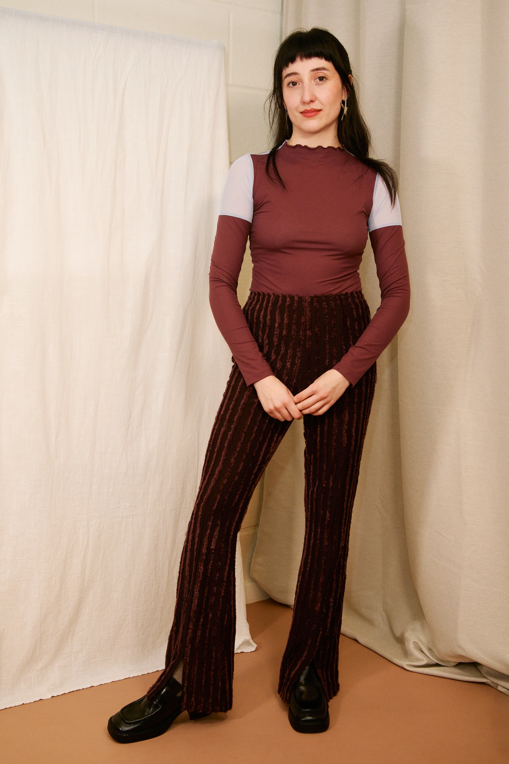 Bodysuit in Choco and Light Blue - Image 5