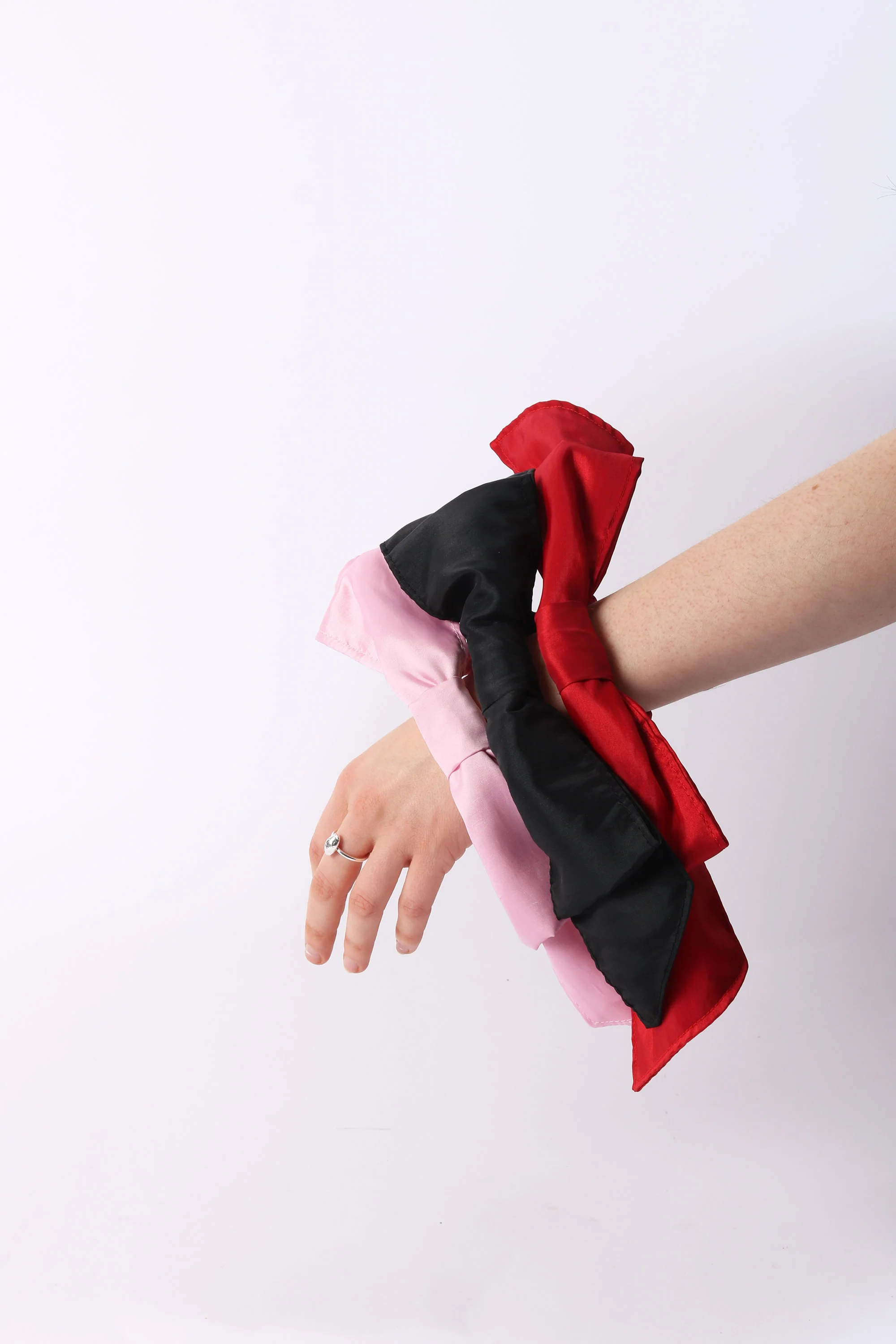 Maddy Bow | Black Satin - Image 3