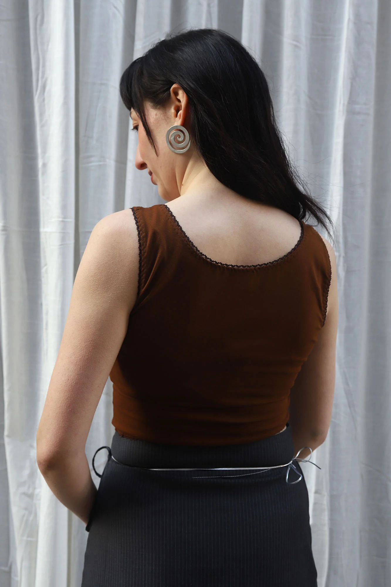 Kate Corset Vest | Hazelnut - Image 5