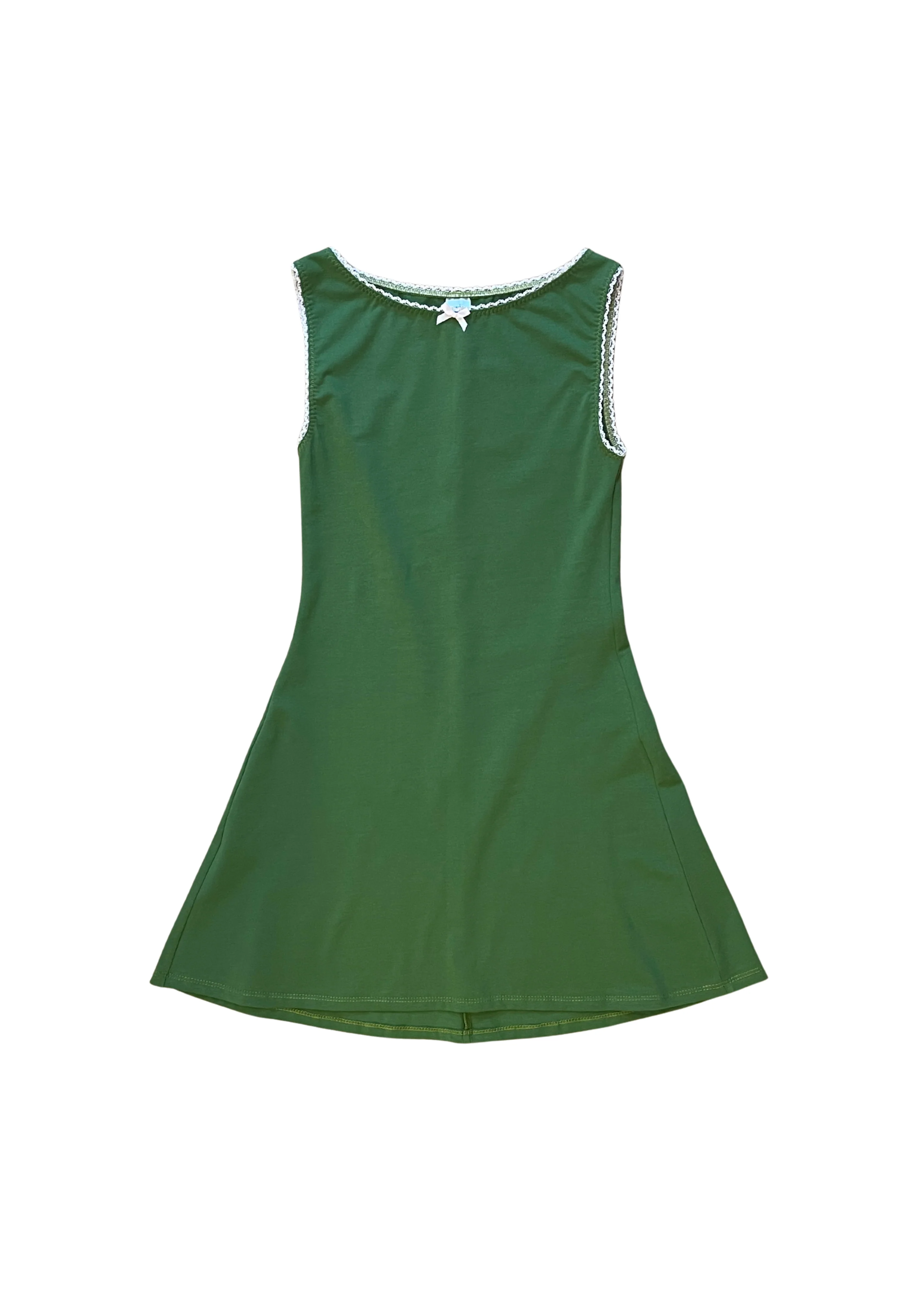 Green & Pink Meredith Mini Dress - Image 8
