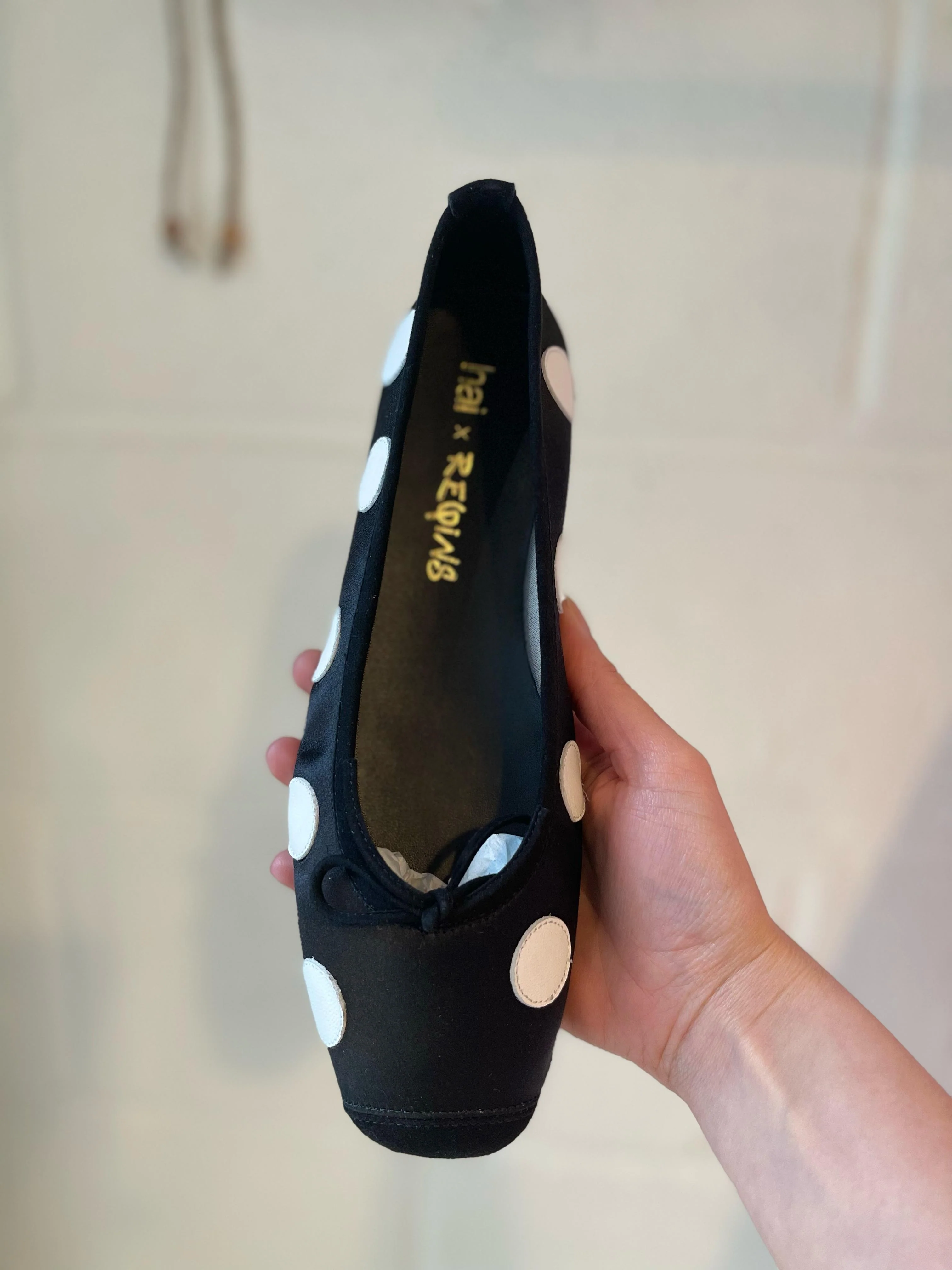 Harmony Ballerinas | Black & White Polka Dot - Image 5