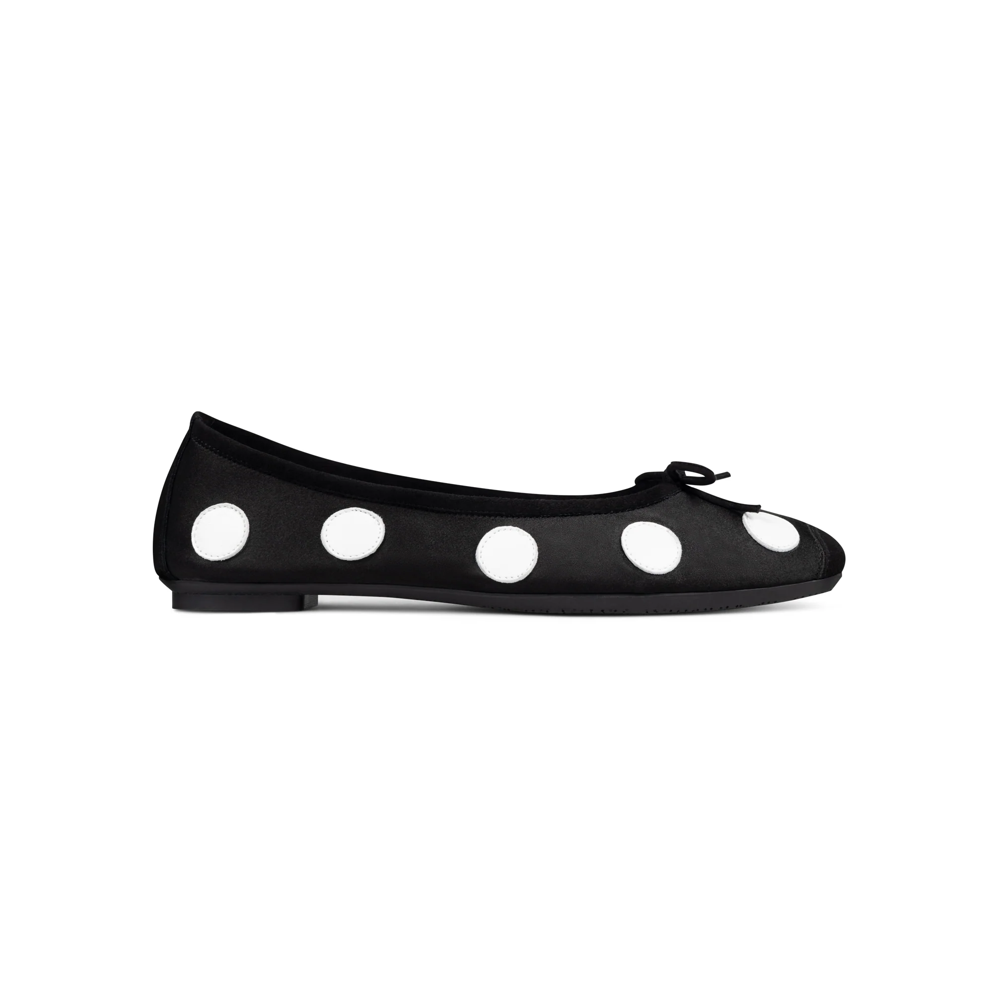 Harmony Ballerinas | Black & White Polka Dot - Image 7