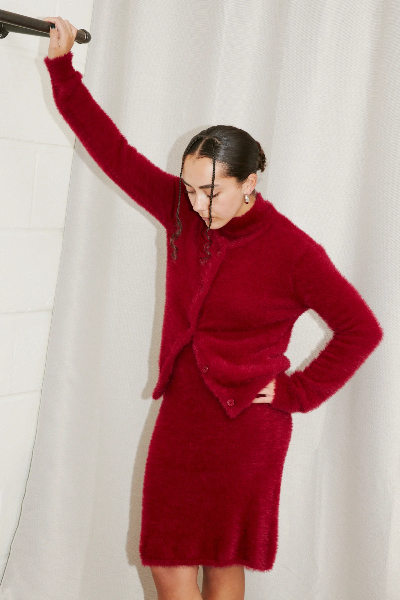 Pearl Knit Dress - Image 6