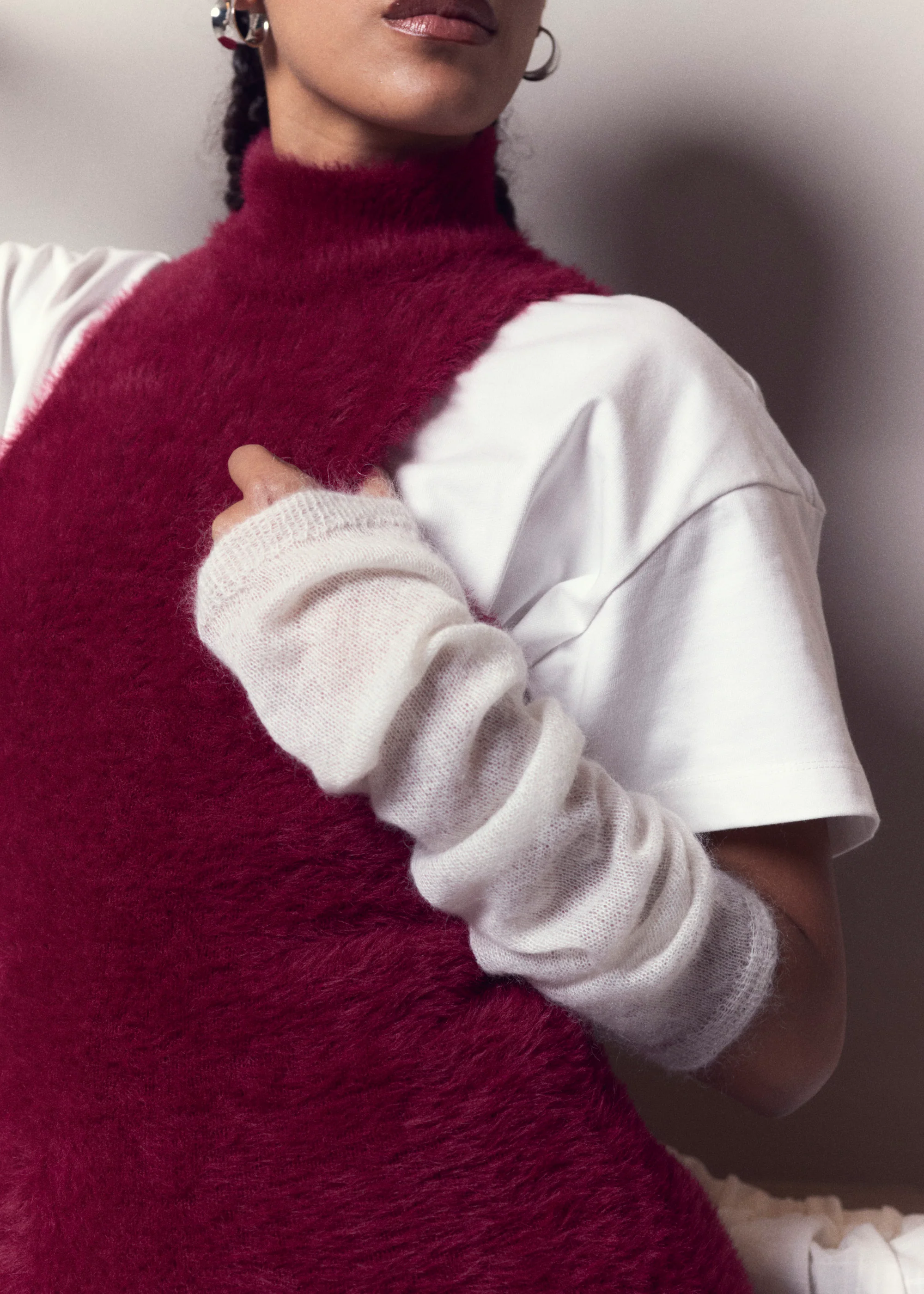 Pearl Knit Dress - Image 7