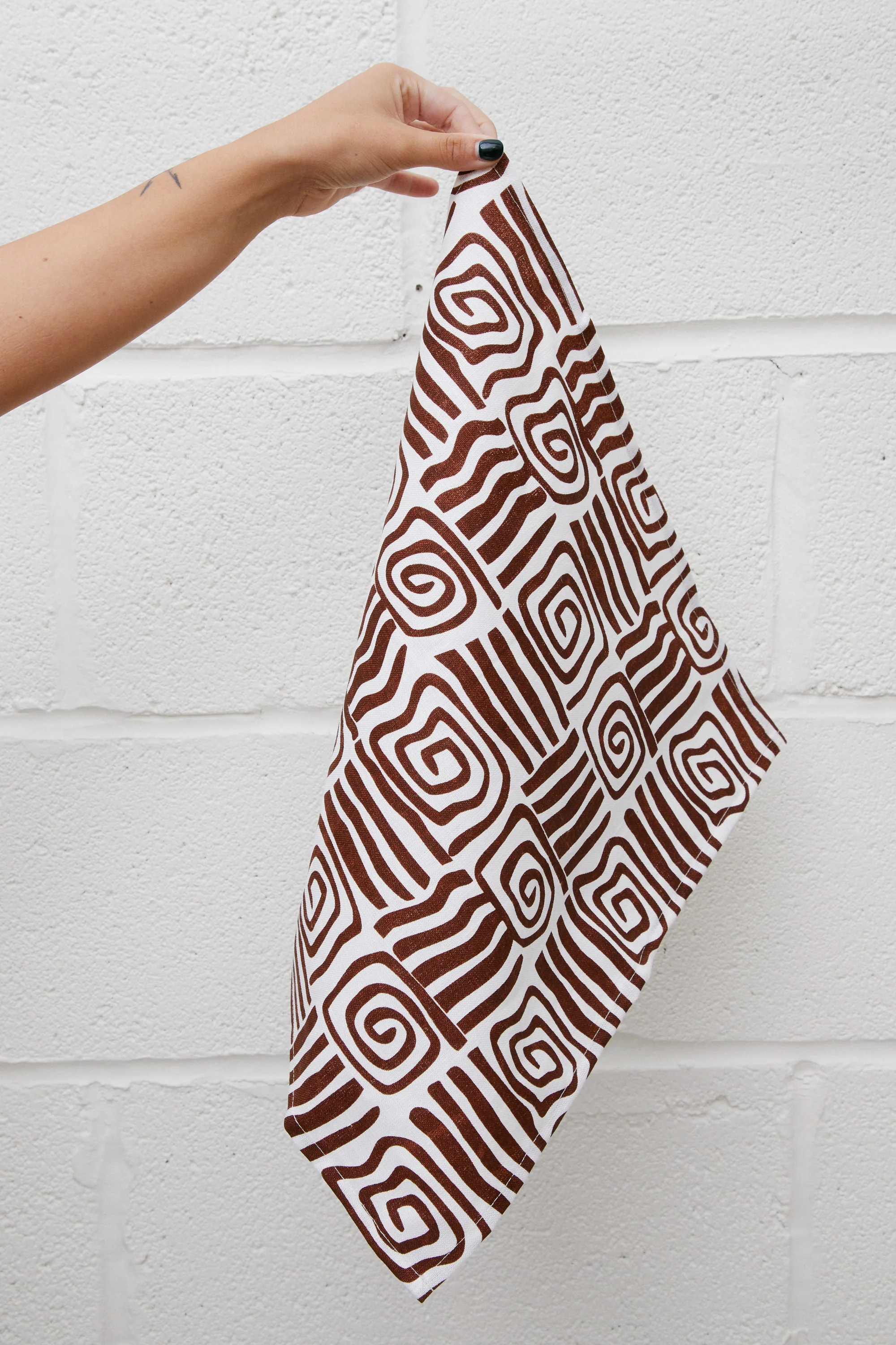 Athena Napkin Set | Cacao - Image 4