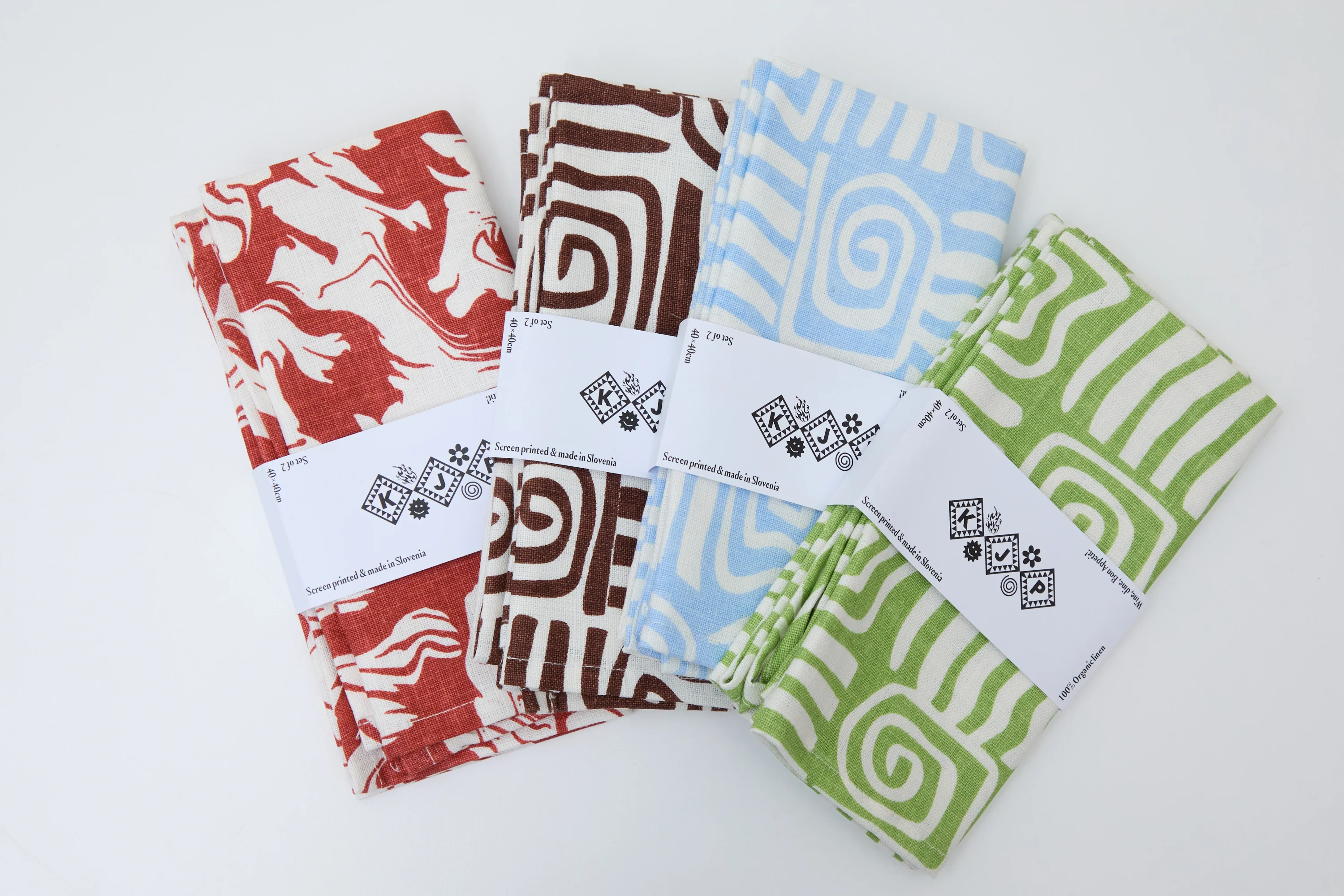 Athena Napkin Set | Coriander - Image 4