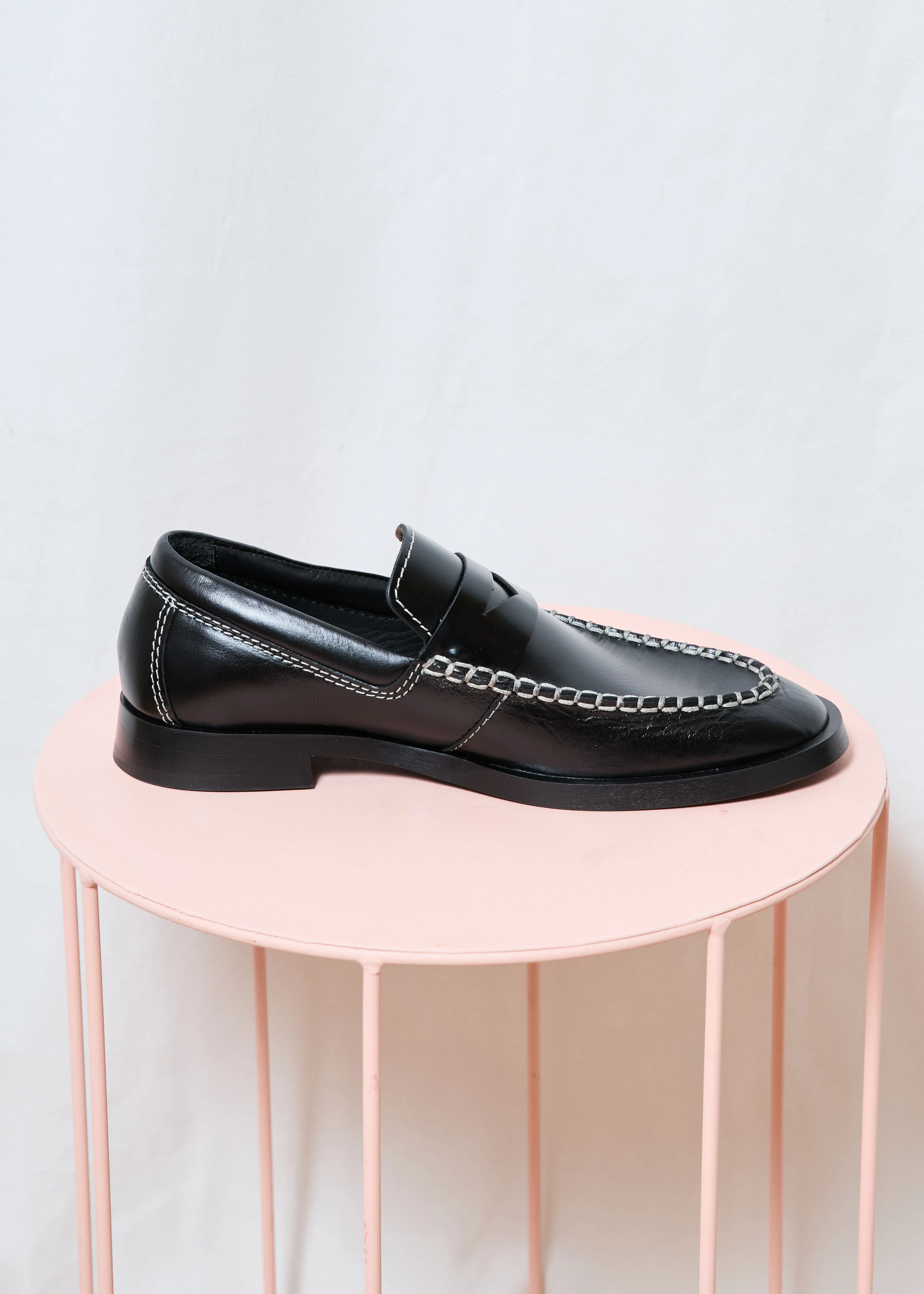 Lucan Black Loafers - Image 4