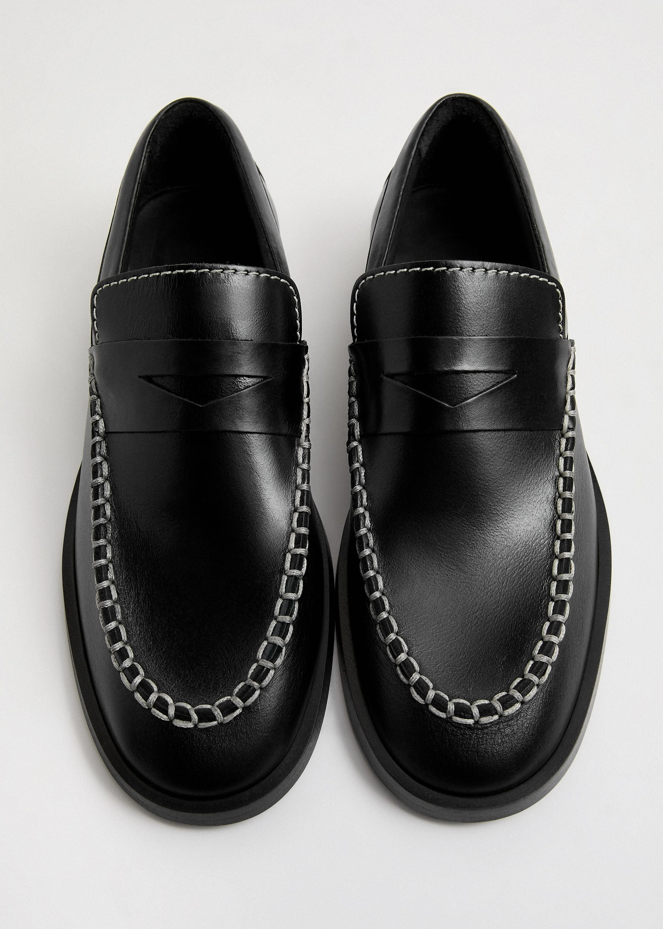 Lucan Black Loafers - Image 5