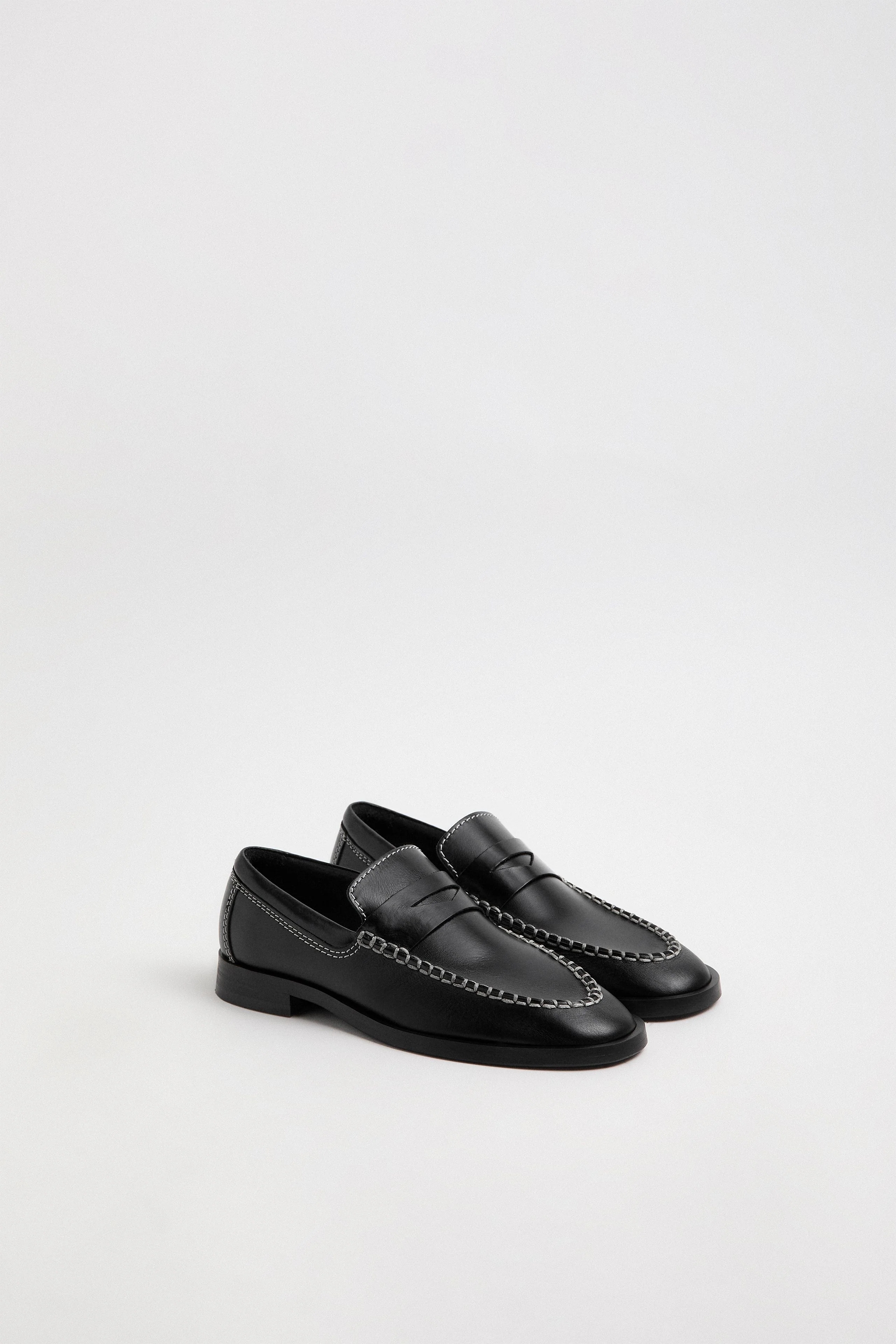 Lucan Black Loafers - Image 6
