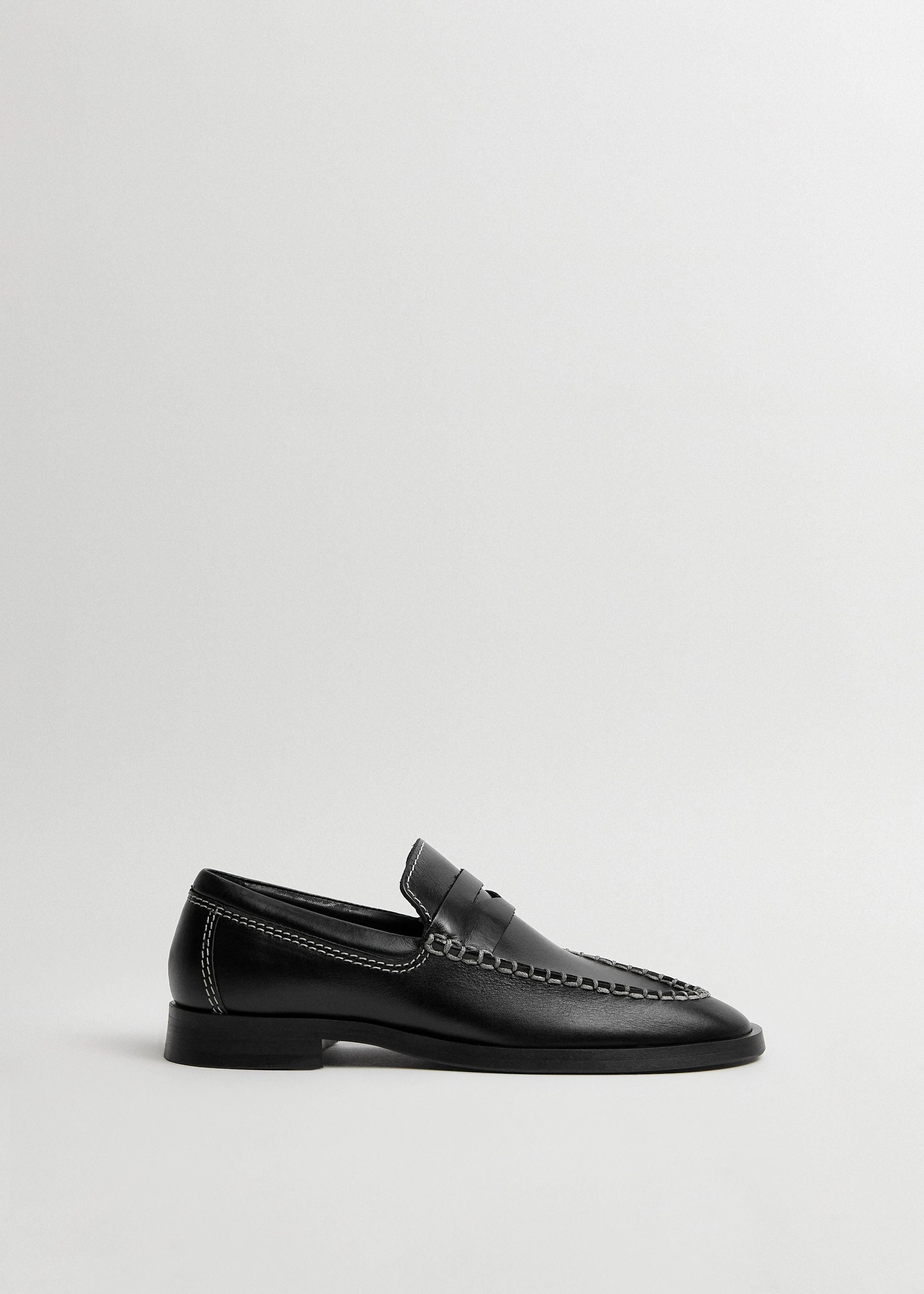 Lucan Black Loafers - Image 7