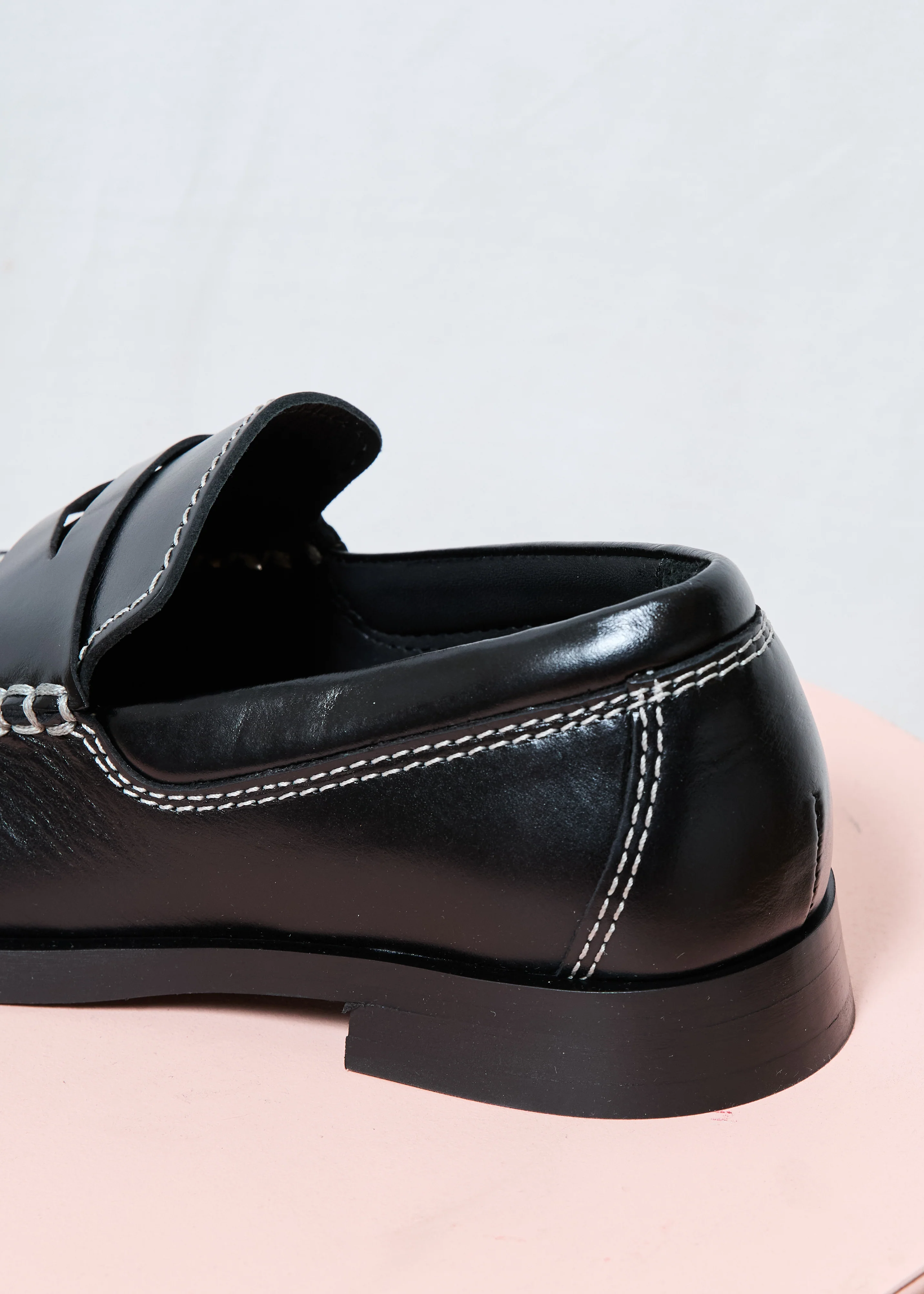 Lucan Black Loafers - Image 8