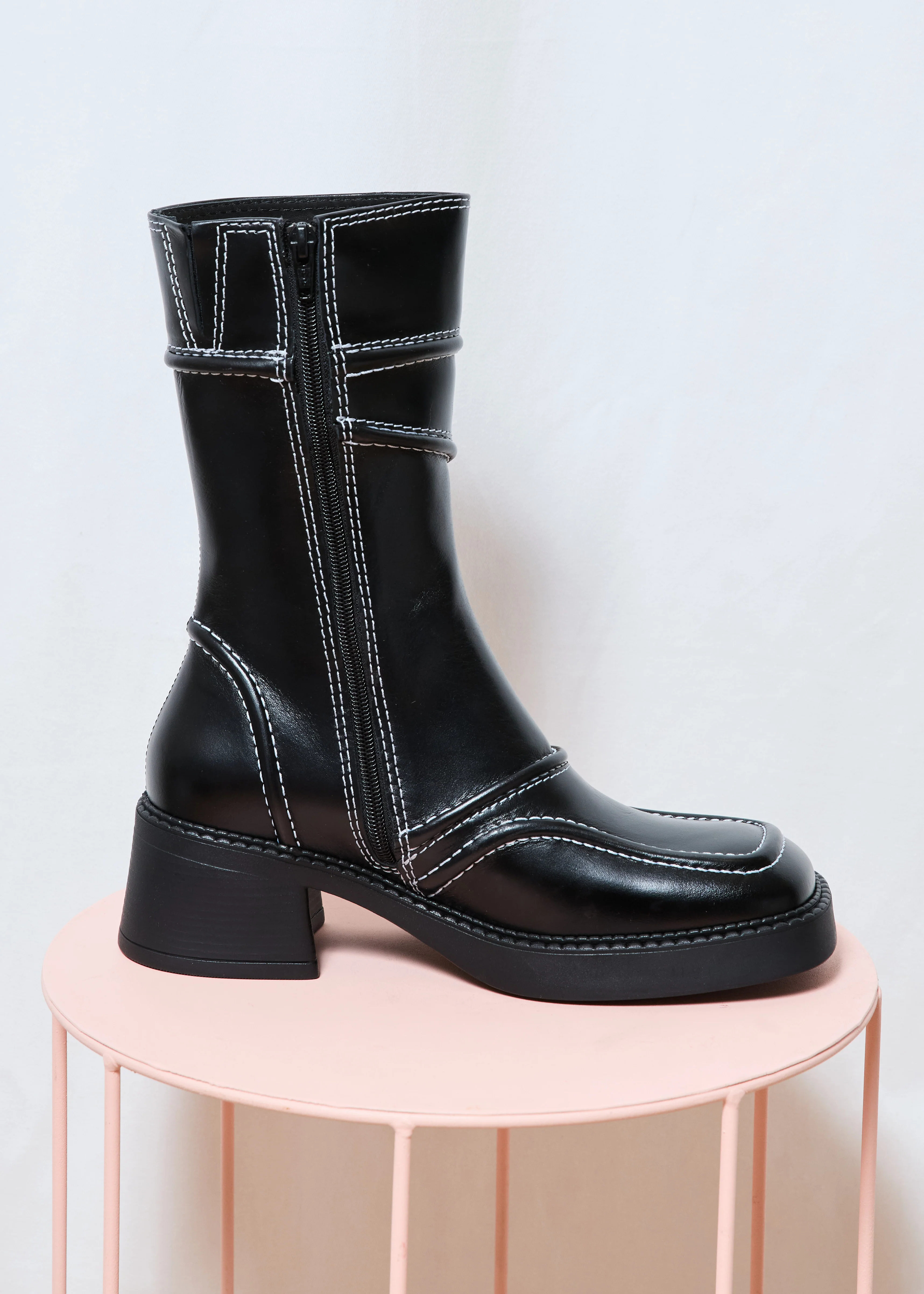 Malene Ankle Boots | Black - Image 9