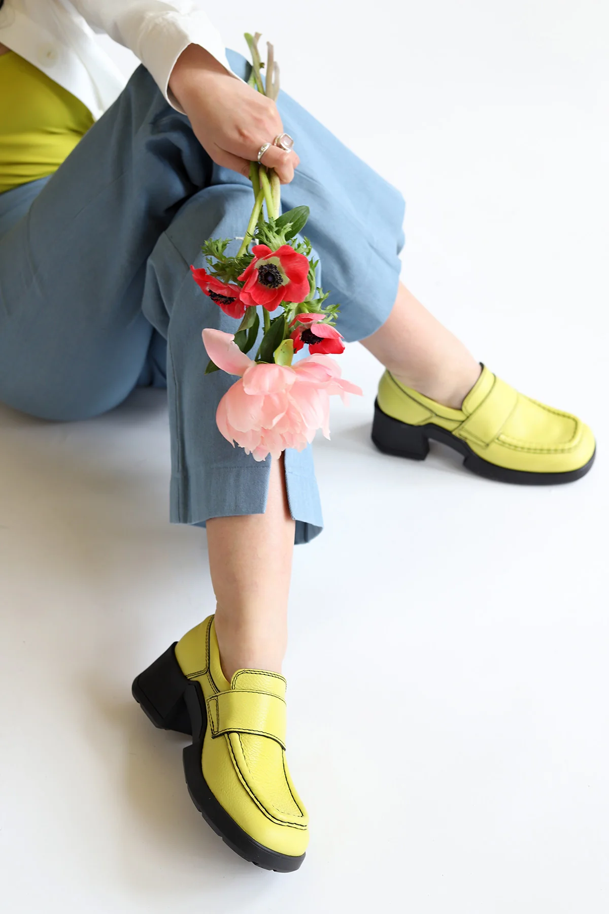 Billie Loafers | Lime - Image 4