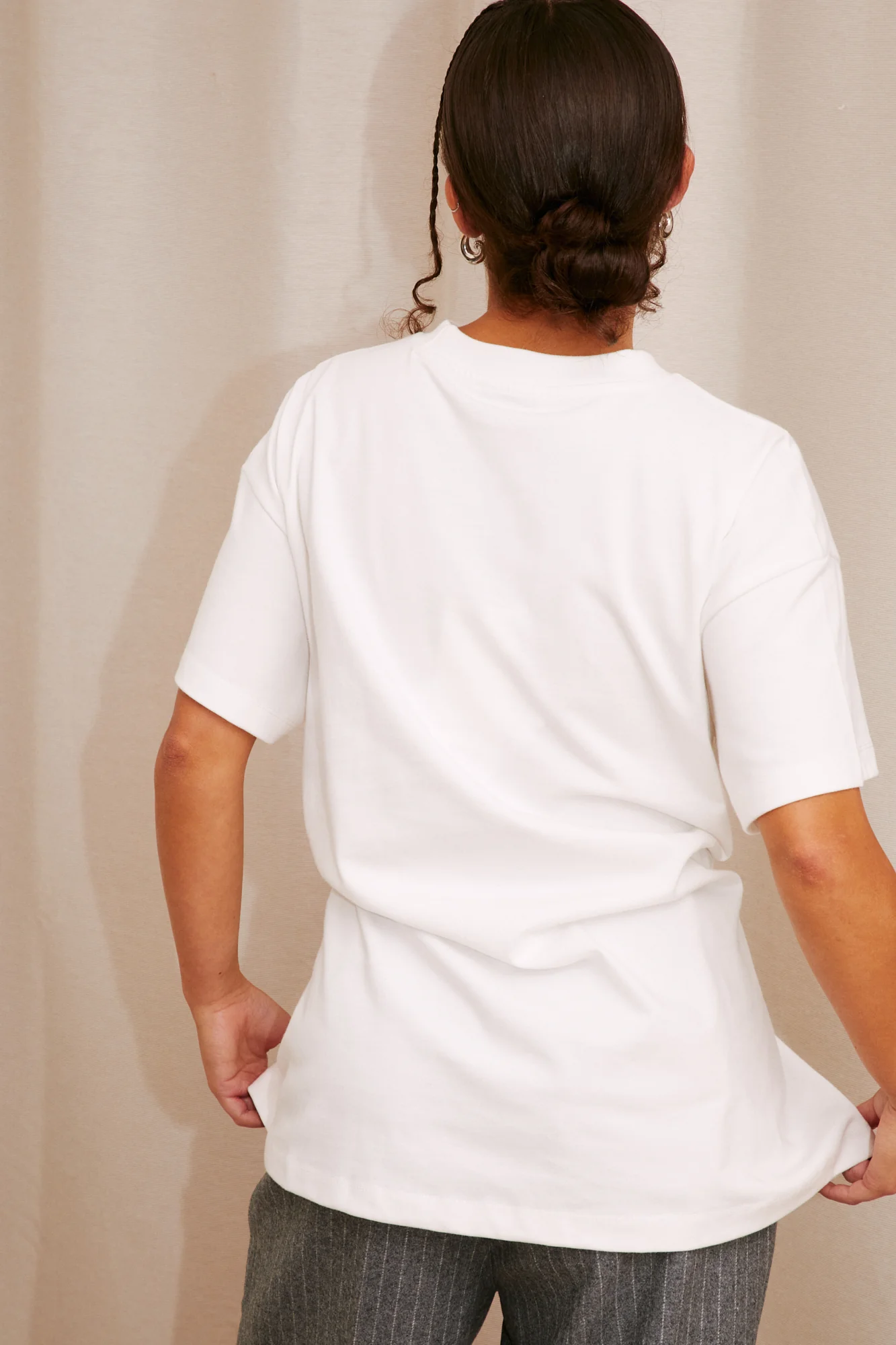 Maura Piercing T-Shirt | Off-White - Image 5