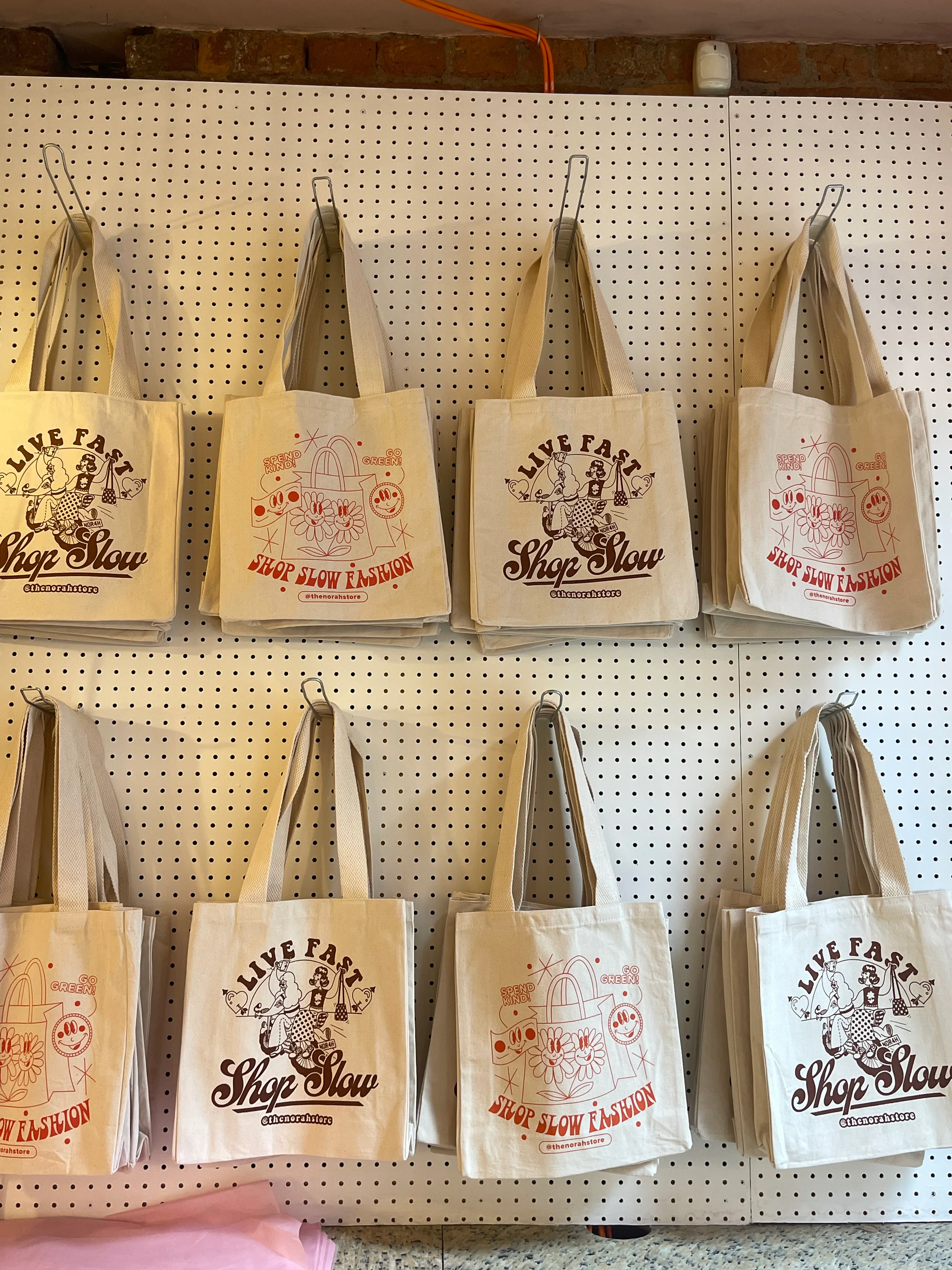 Live Fast Shop Slow Tote - Image 5