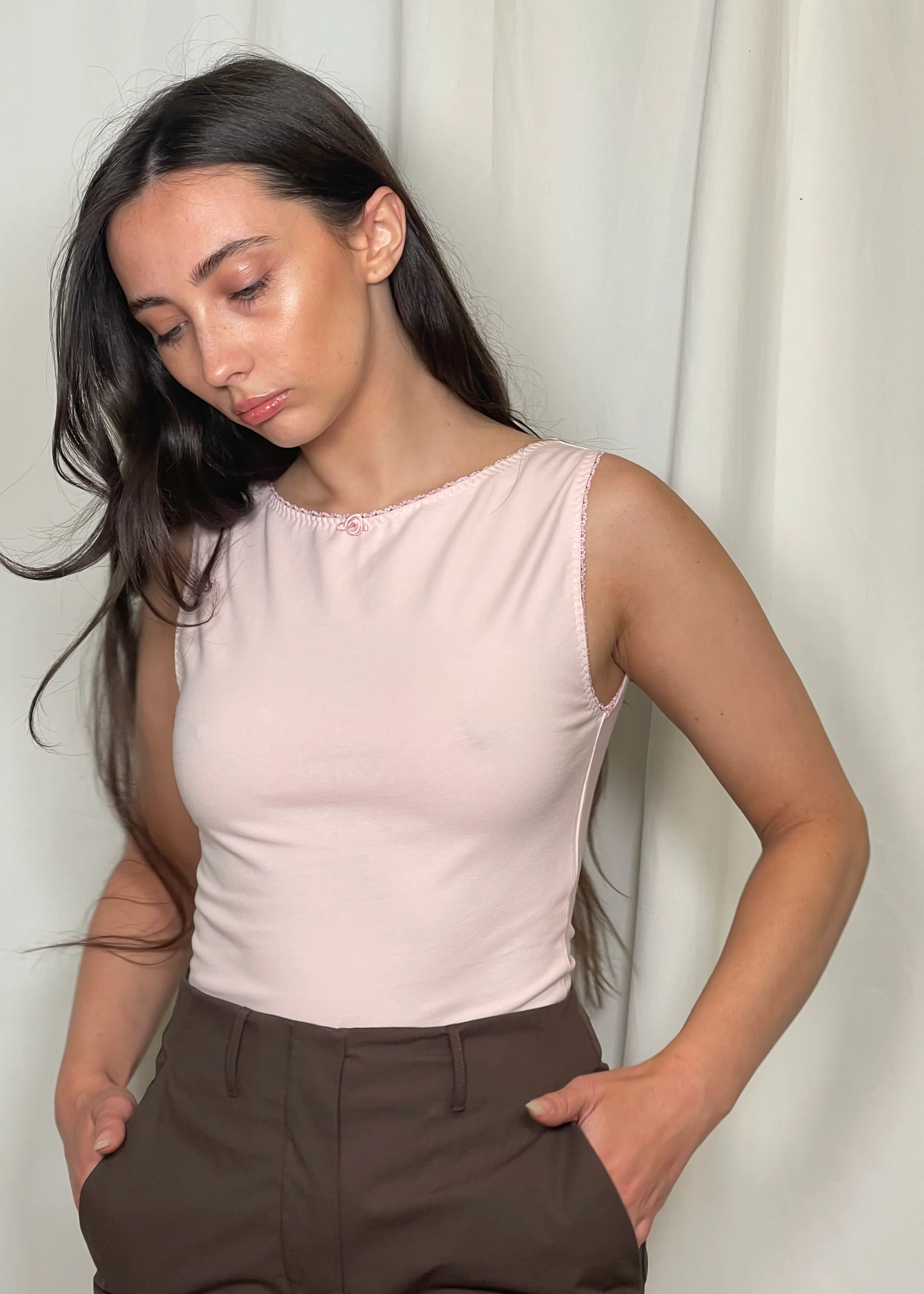 Pink Audrey Tank - Image 6