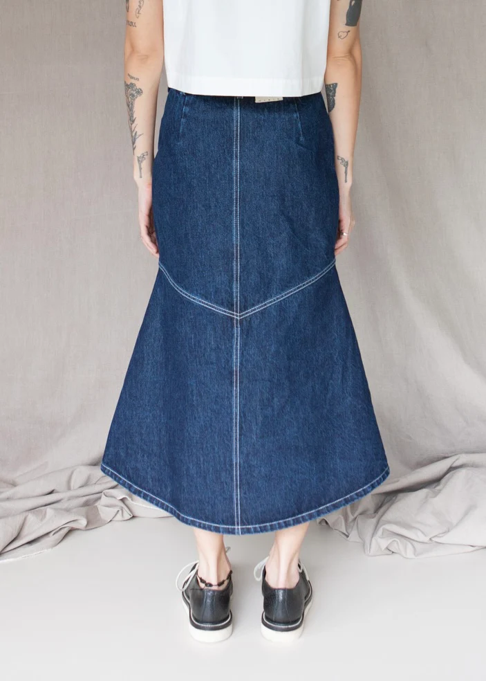 Ranch Skirt | Indigo - Image 11