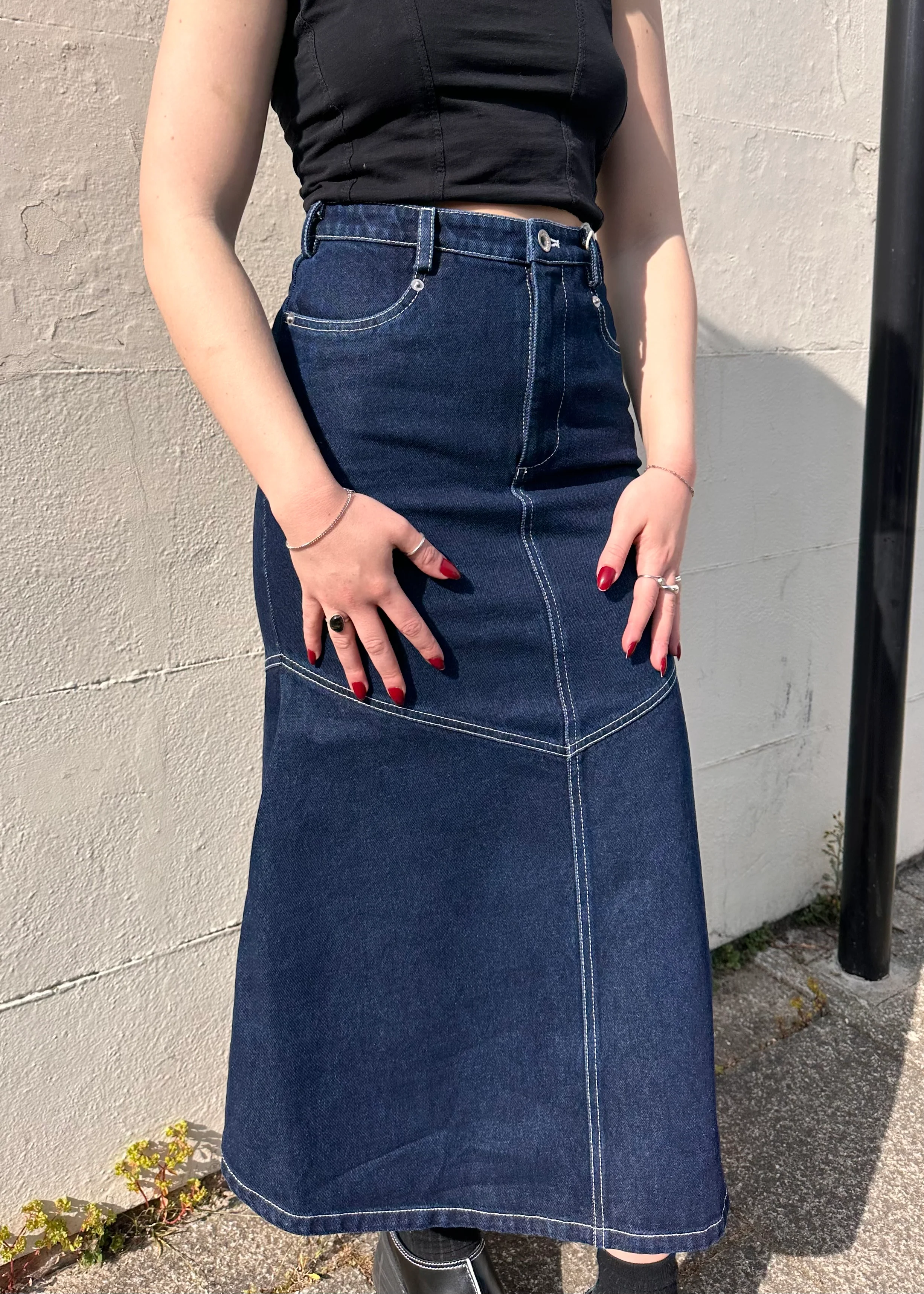 Ranch Skirt | Indigo - Image 7