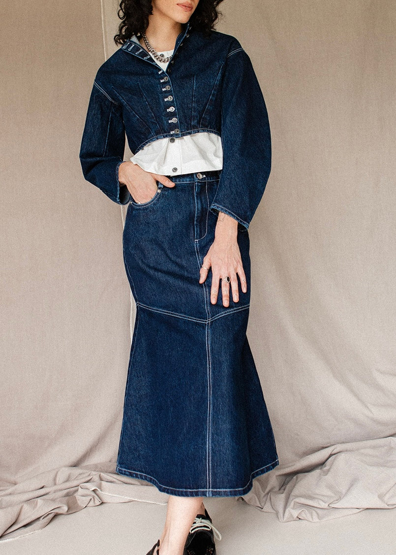 Ranch Skirt | Indigo - Image 9