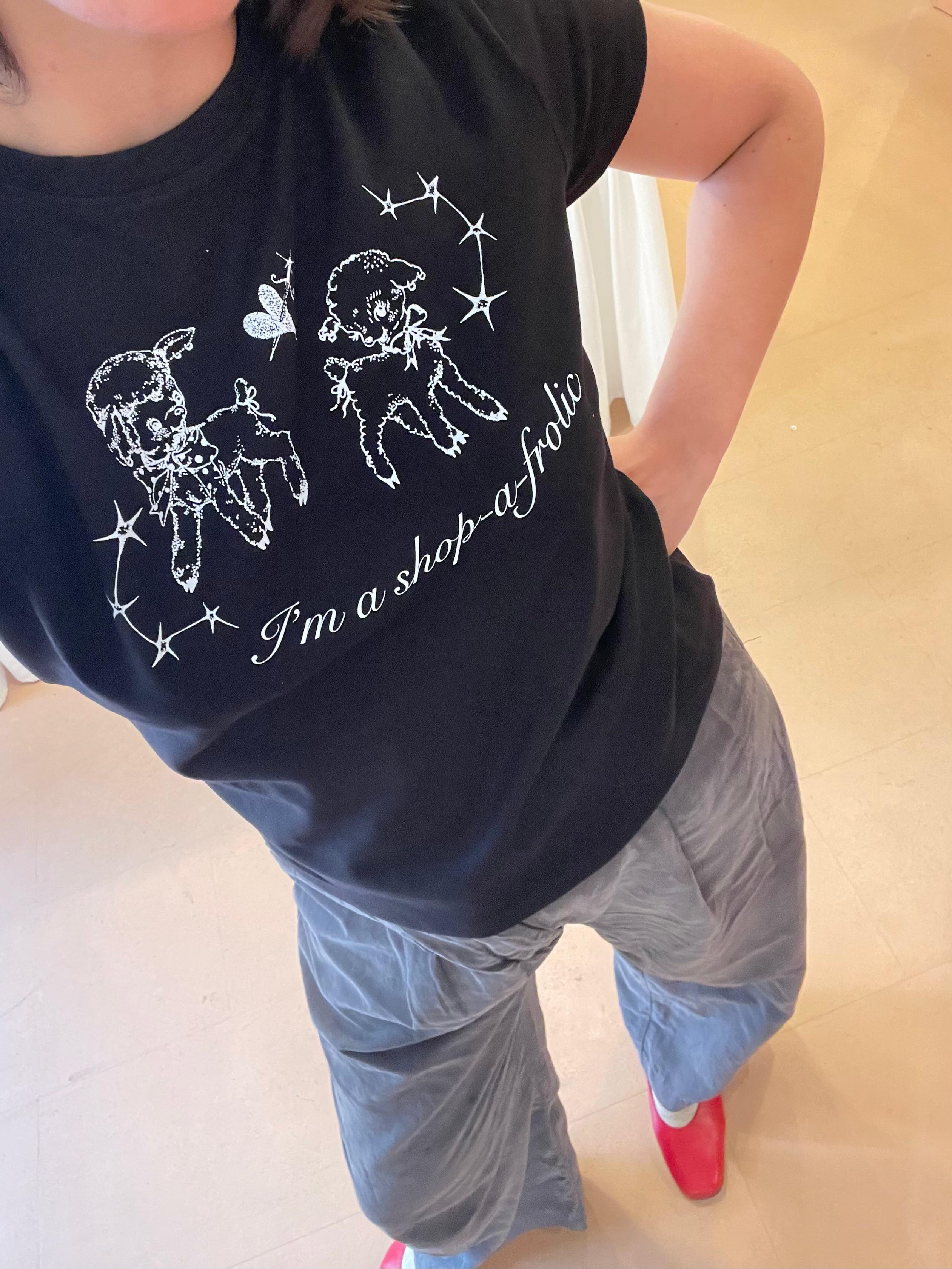 Sailor Makoto | I'm a Shop-a-frolic Baby Tee Black - Image 5