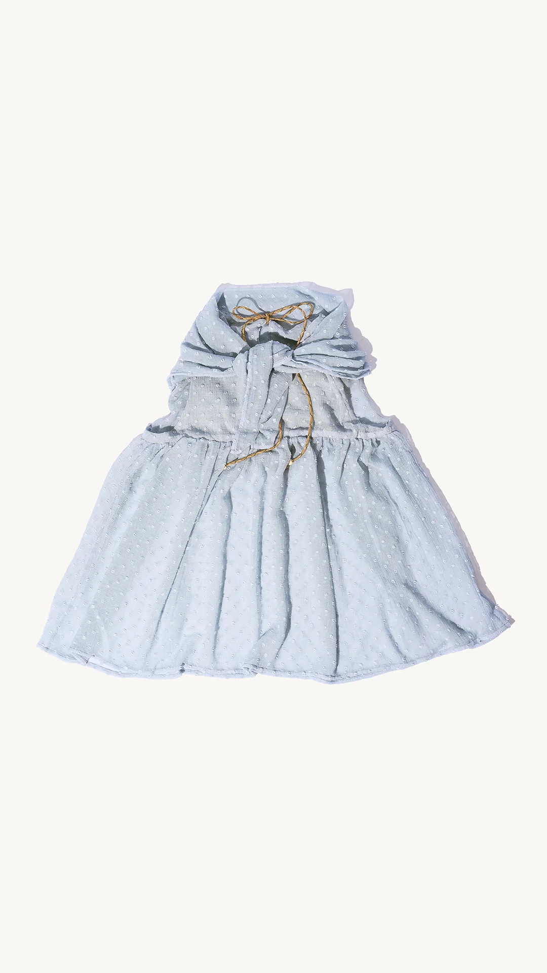 Thrills Top Sheer Baby Blue Spots - Image 7