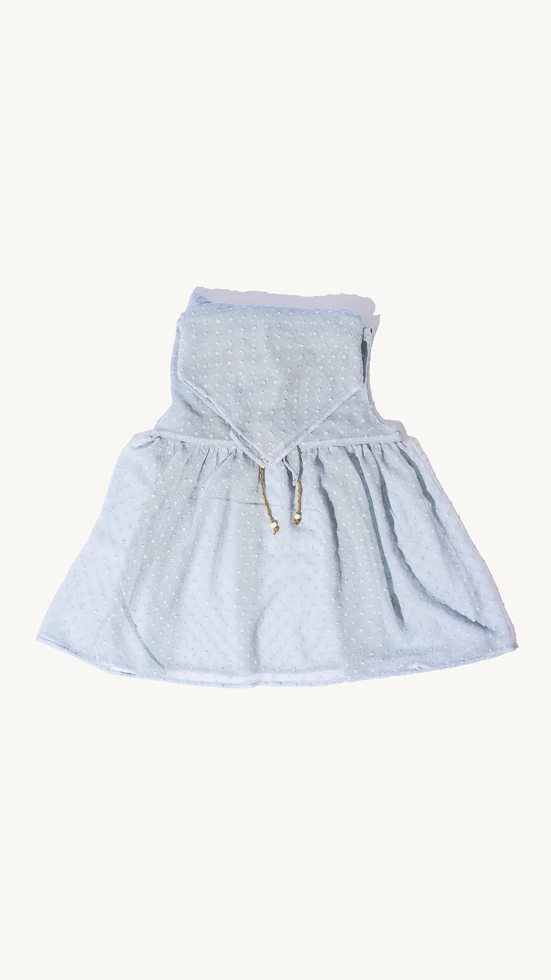 Thrills Top Sheer Baby Blue Spots - Image 8
