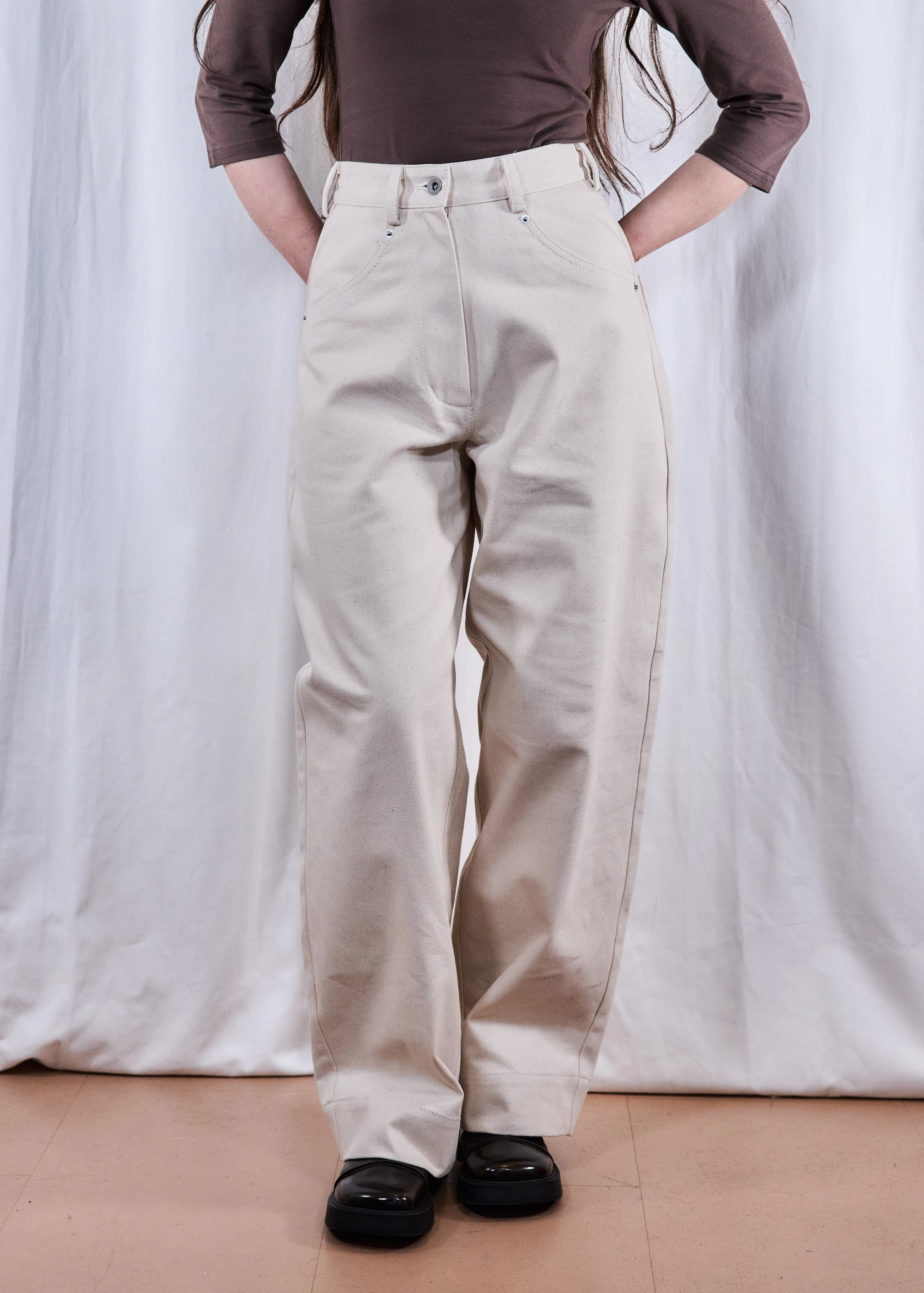 Wendy Trouser | Ecru - Image 3