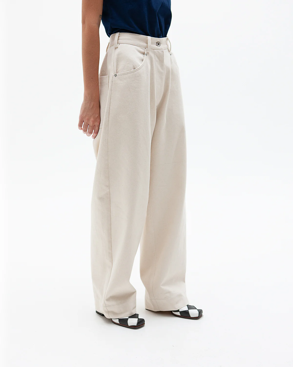 Wendy Trouser | Ecru - Image 4